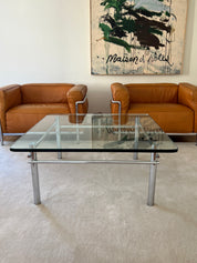 1970s Chrome Coffee Table