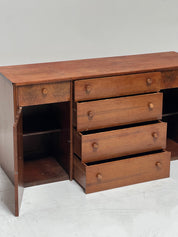 1960s Wood Credenza