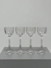 Glass Tulip Wine Glasses