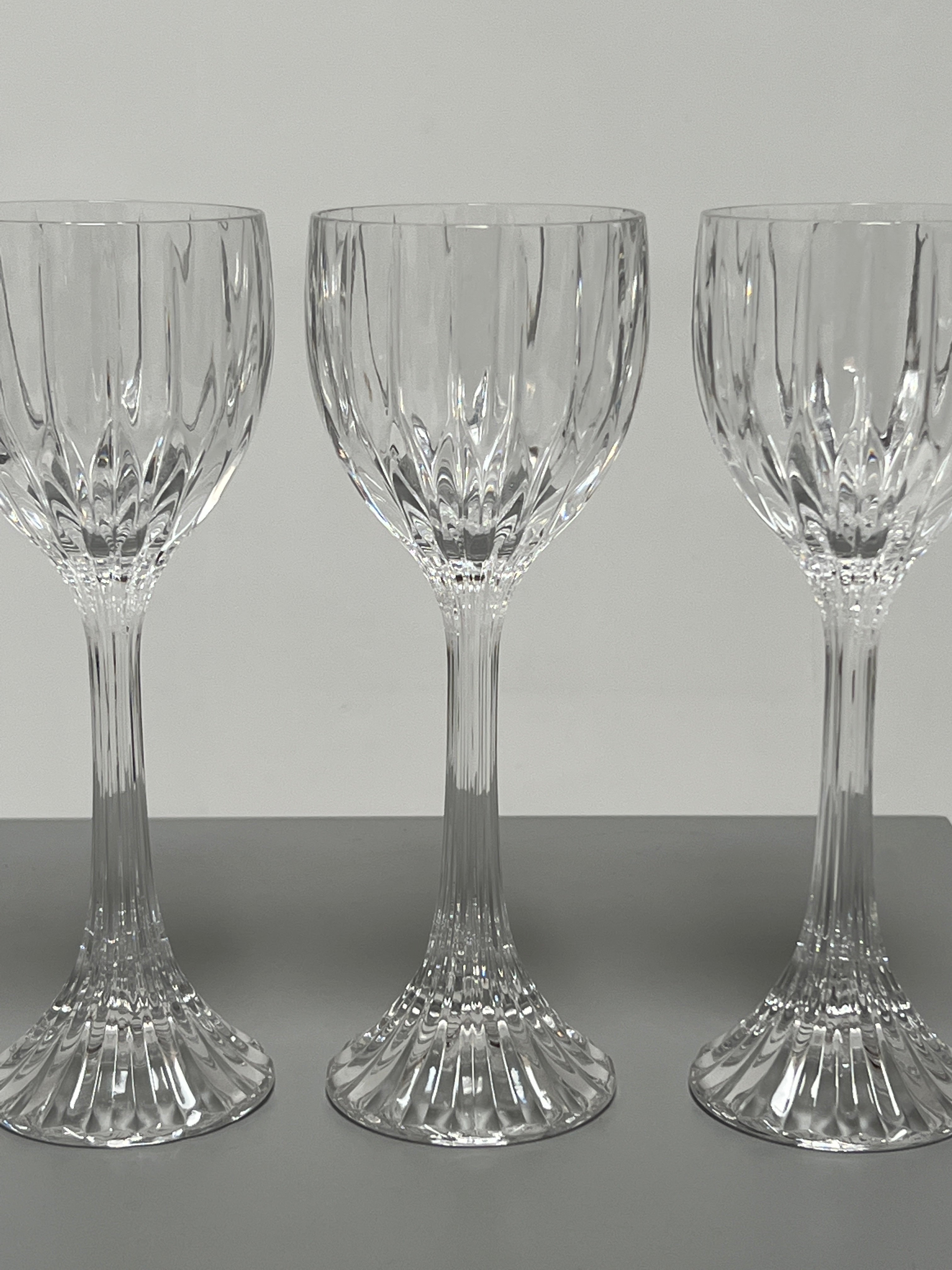 Glass Tulip Wine Glasses