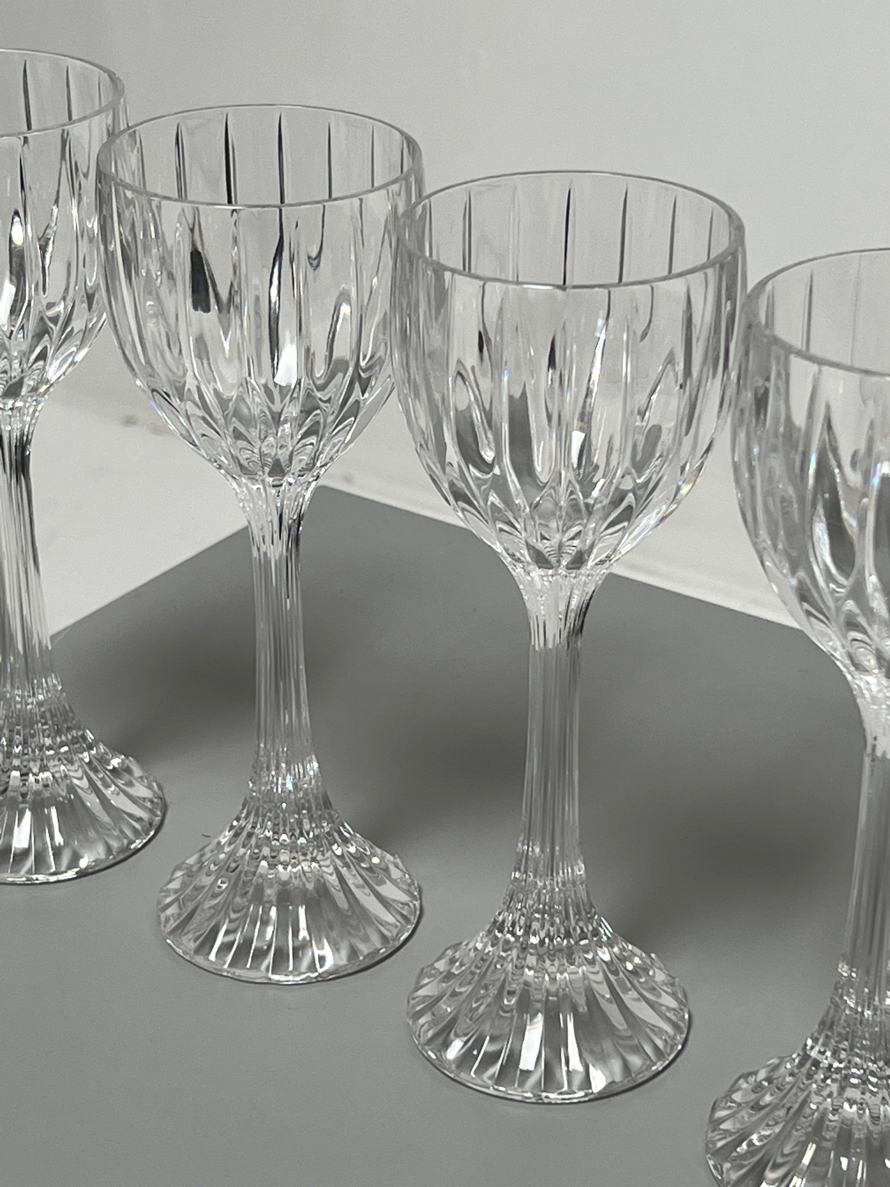 Glass Tulip Wine Glasses