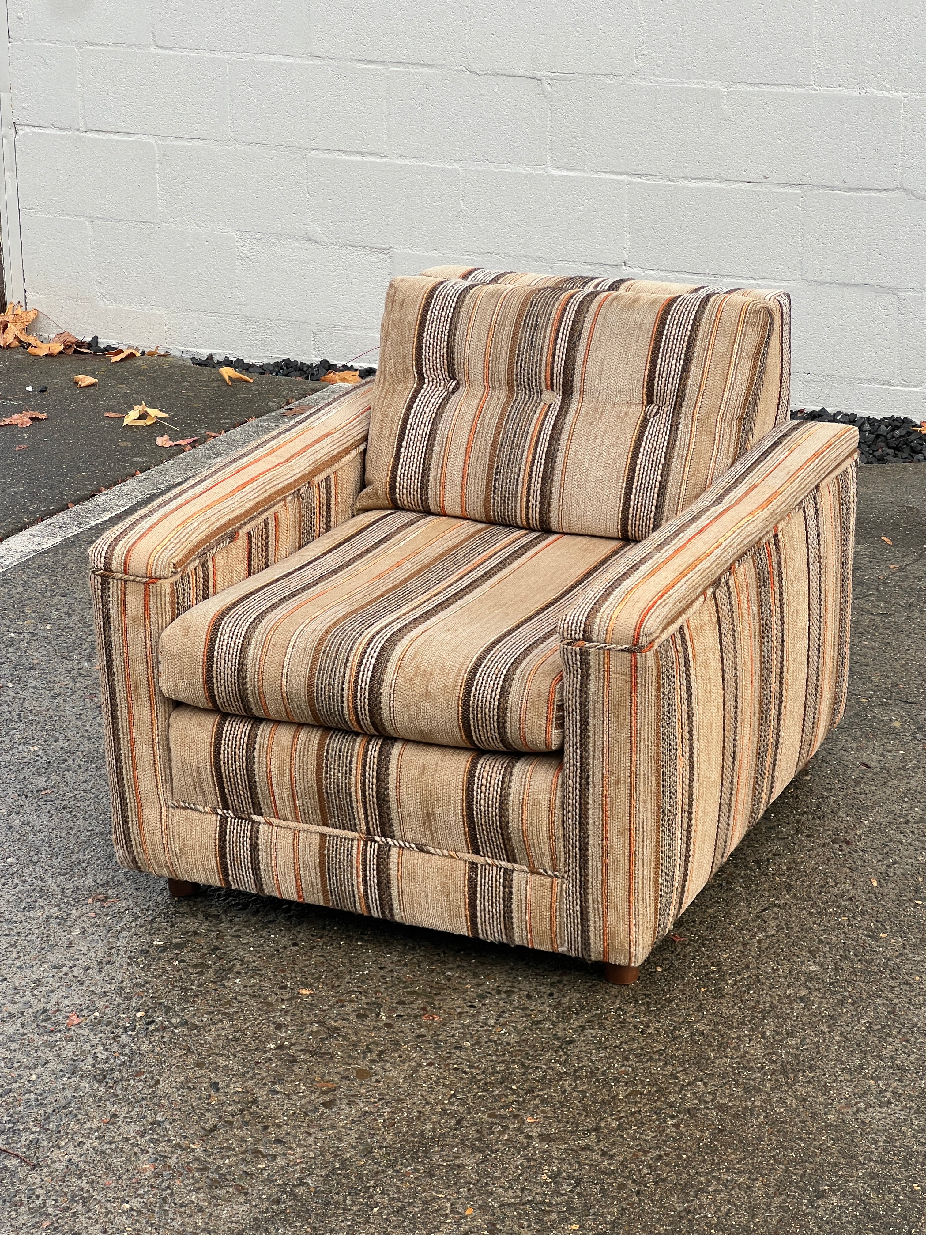 1970s Mid-Century Lounge Chair