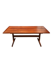 1960s Mid-Century Teak Dining Table for Ulferts, Made in Sweden