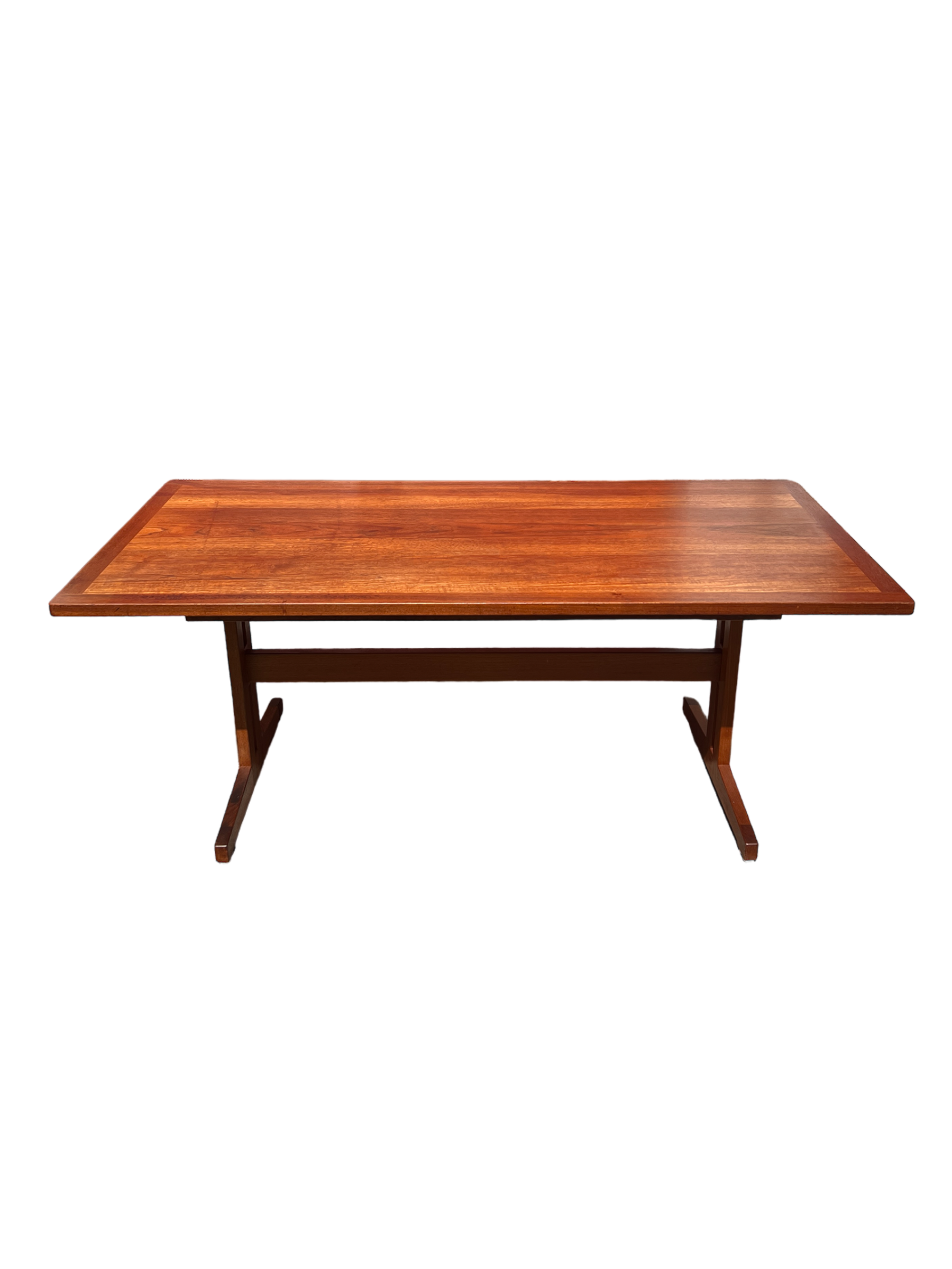 1960s Mid-Century Teak Dining Table for Ulferts, Made in Sweden