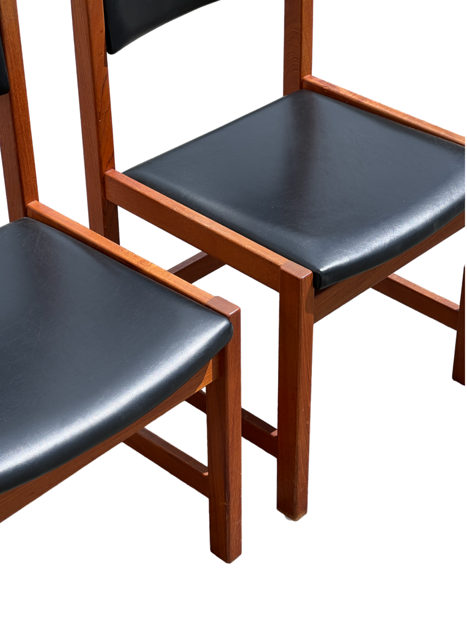 1960s Teak Dining Chairs by Ulferts, Made in Sweden