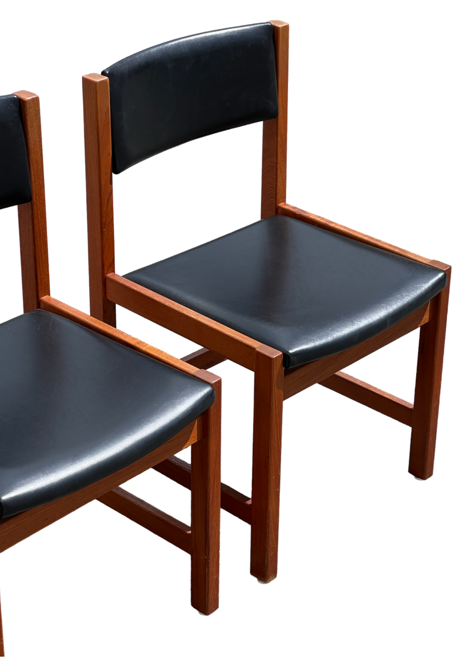 1960s Teak Dining Chairs by Ulferts, Made in Sweden