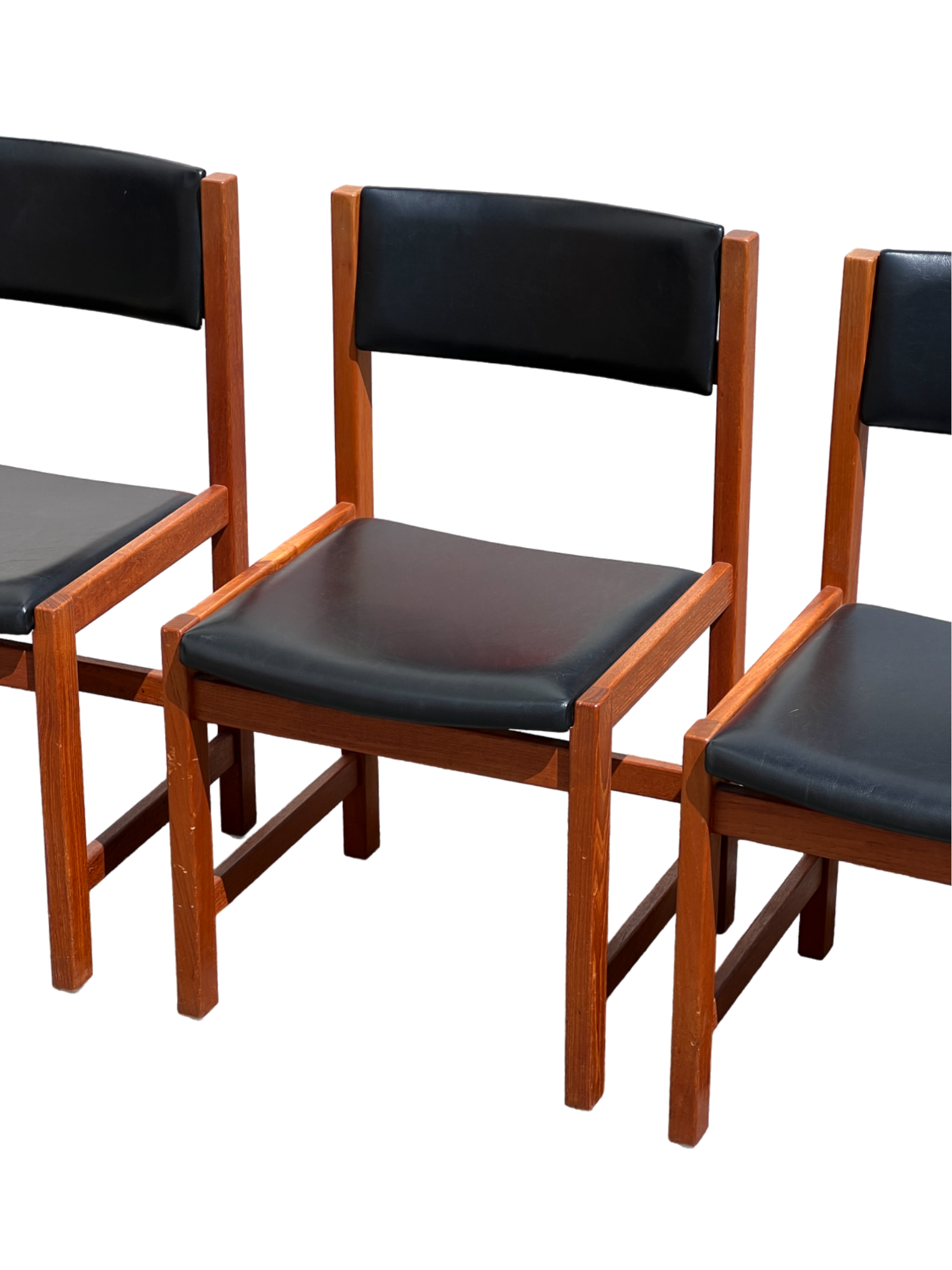 1960s Teak Dining Chairs by Ulferts, Made in Sweden