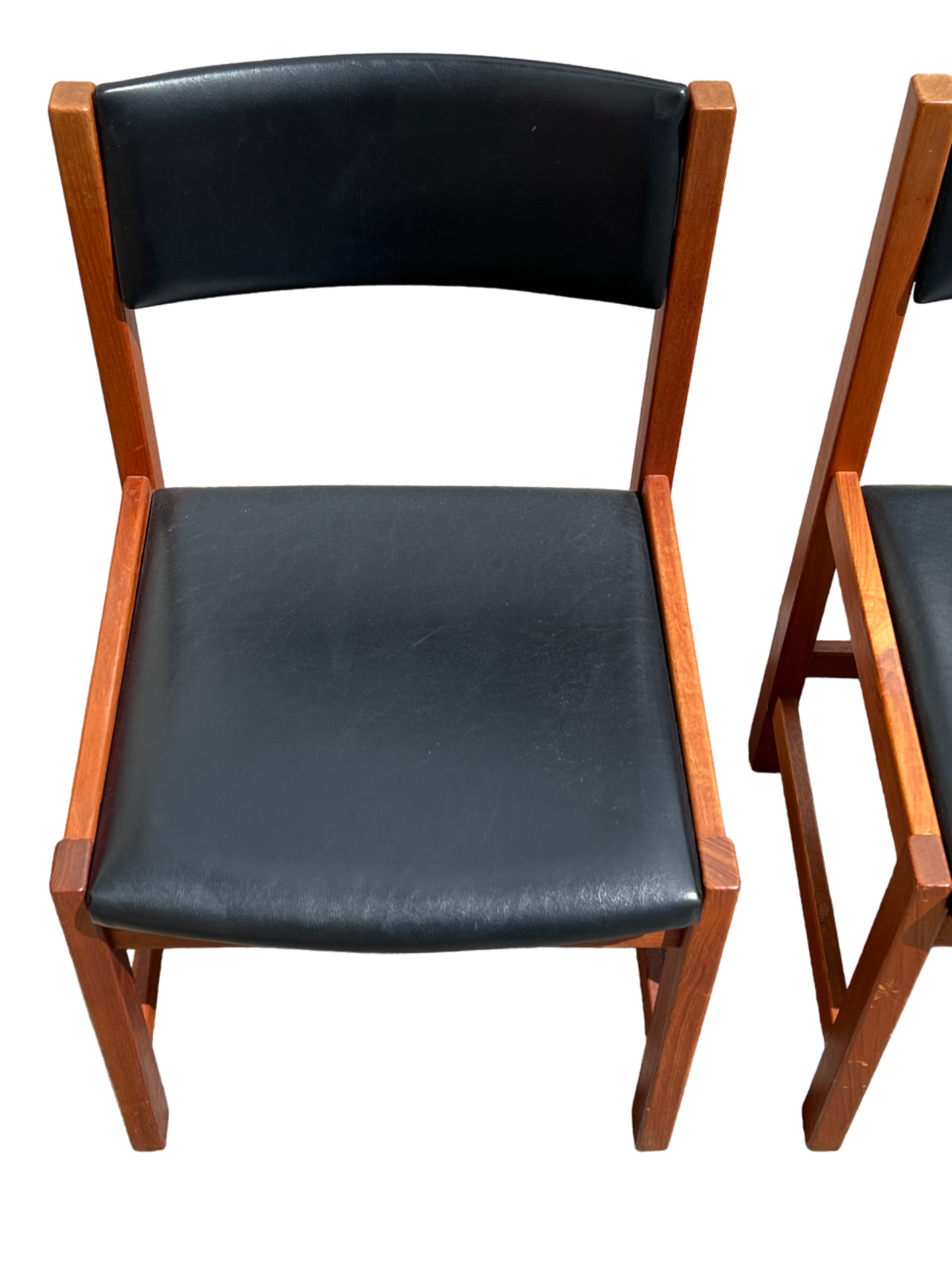 1960s Teak Dining Chairs by Ulferts, Made in Sweden