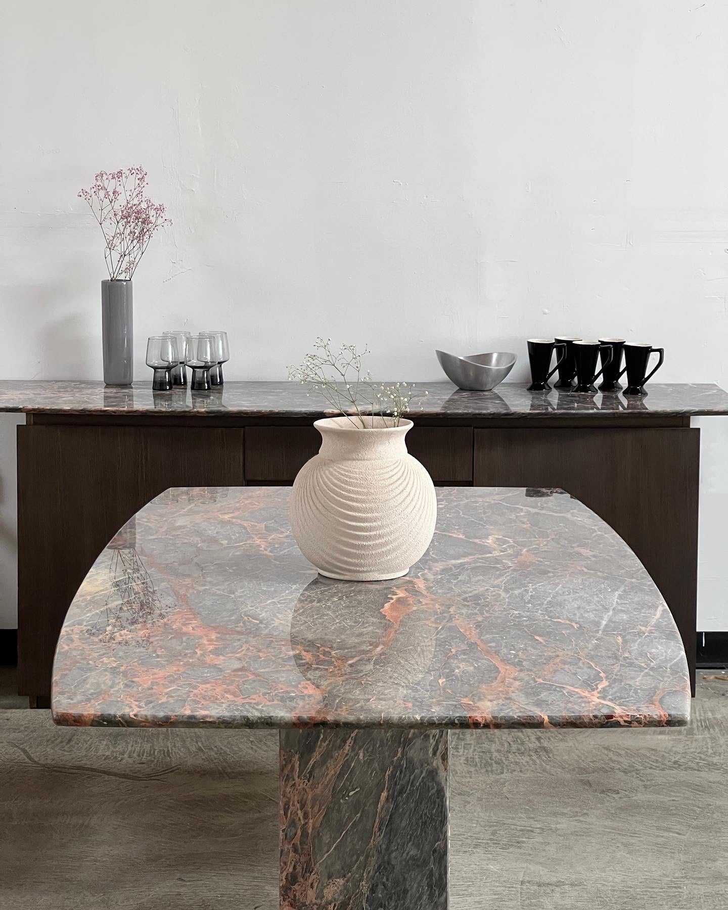 Italian Marble Dining Table