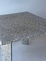 Grey Speckled Laminate Dining Table