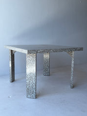 Grey Speckled Laminate Dining Table