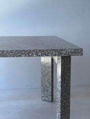 Grey Speckled Laminate Dining Table