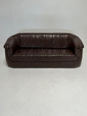 1980s Brown Sofa