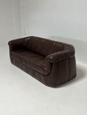 1980s Brown Sofa