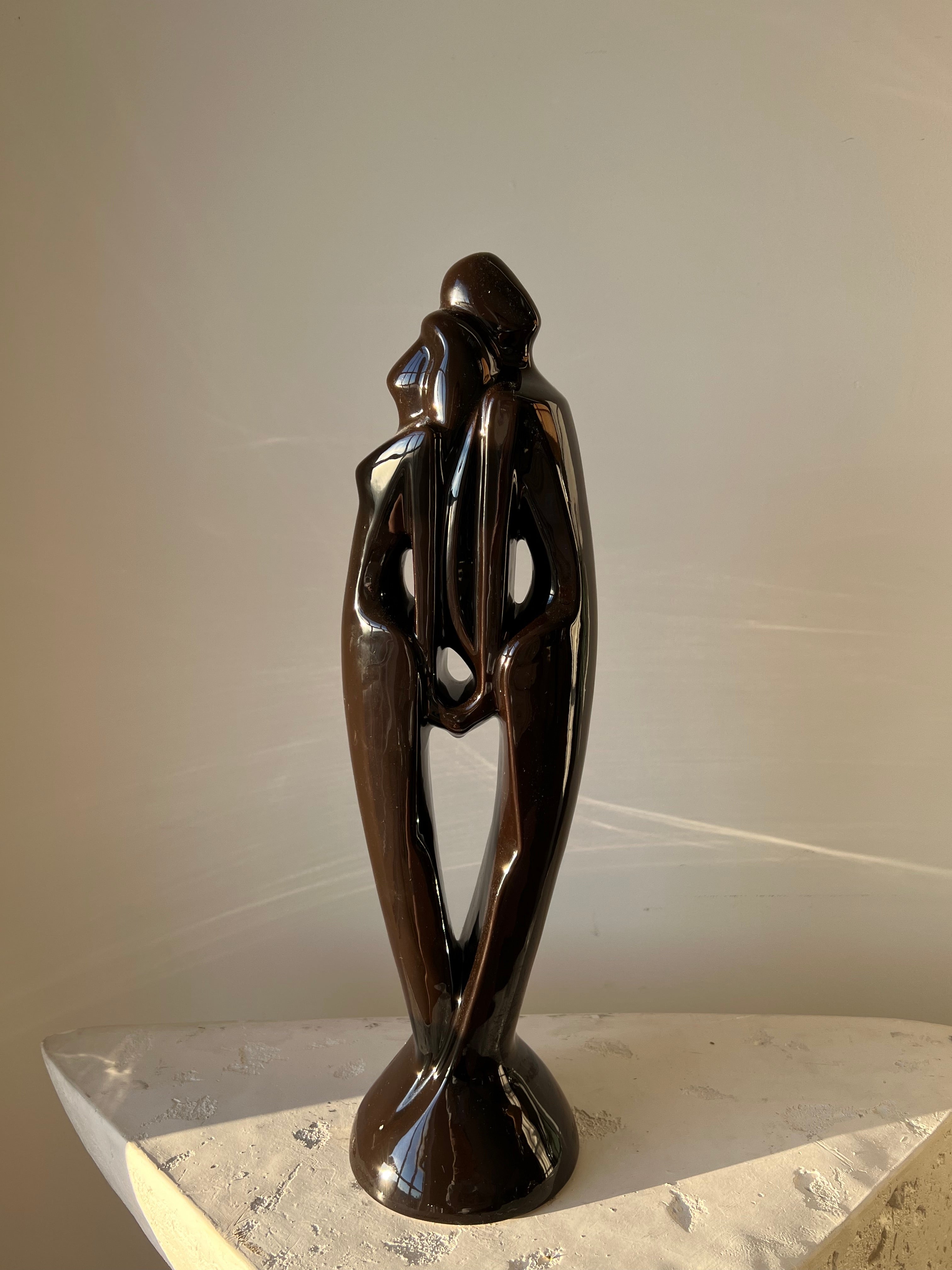 Black Haeger Sculpture