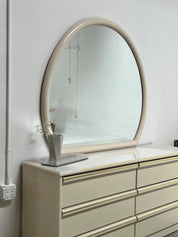 Lowboy Dresser with Mirror by Lane