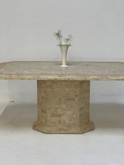 Maitland Smith Style Tessellated Stone Dining Table