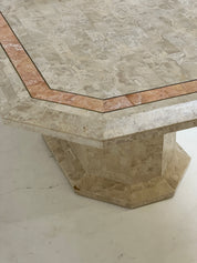 Maitland Smith Style Tessellated Stone Dining Table