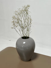 Haeger Grey Ceramic Vase