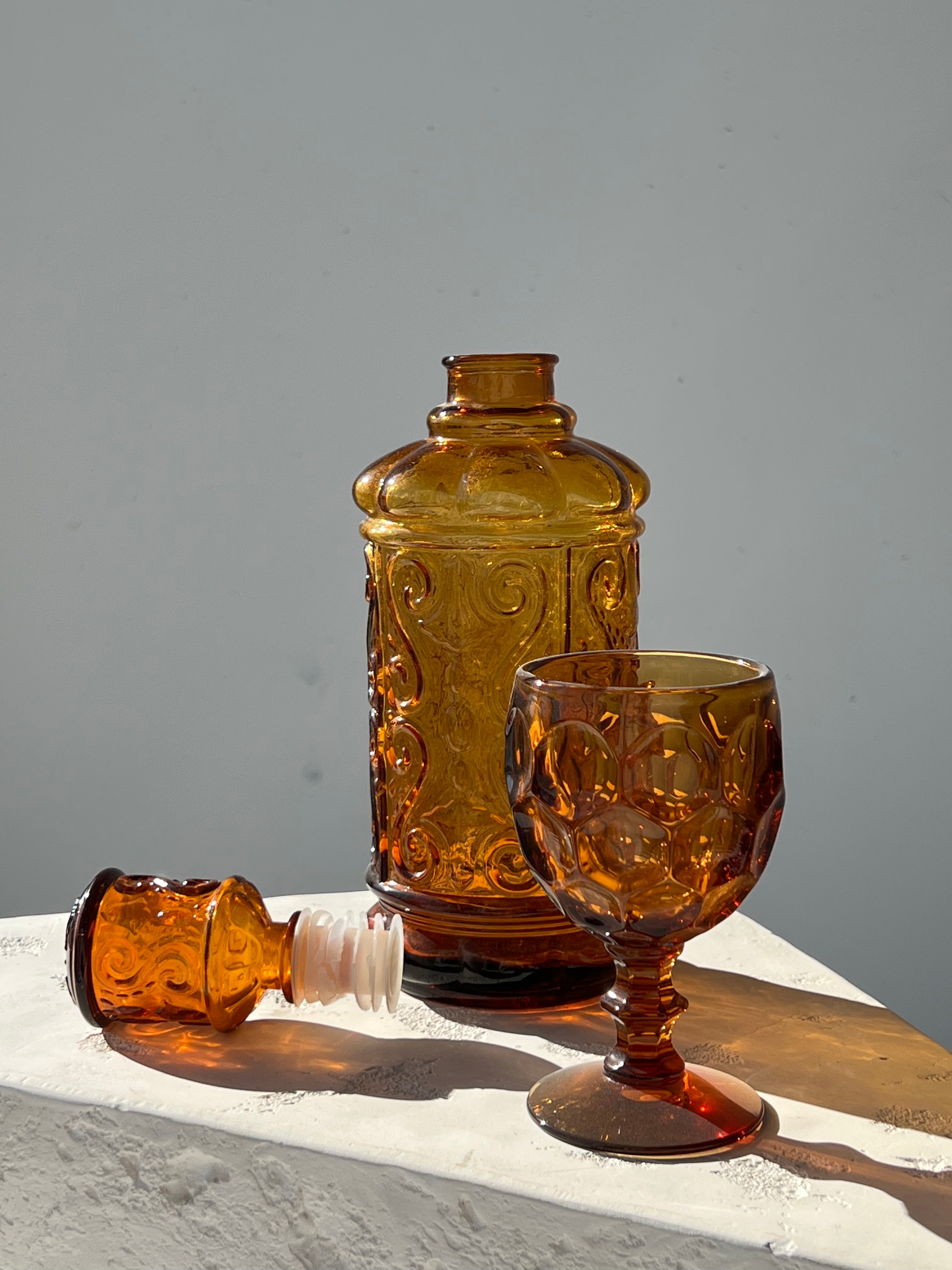 Amber Decanter