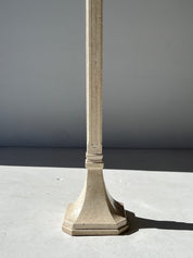 Plaster Torchiere Floor Lamp