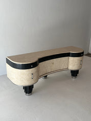 Tessellated Stone and Marble Credenza