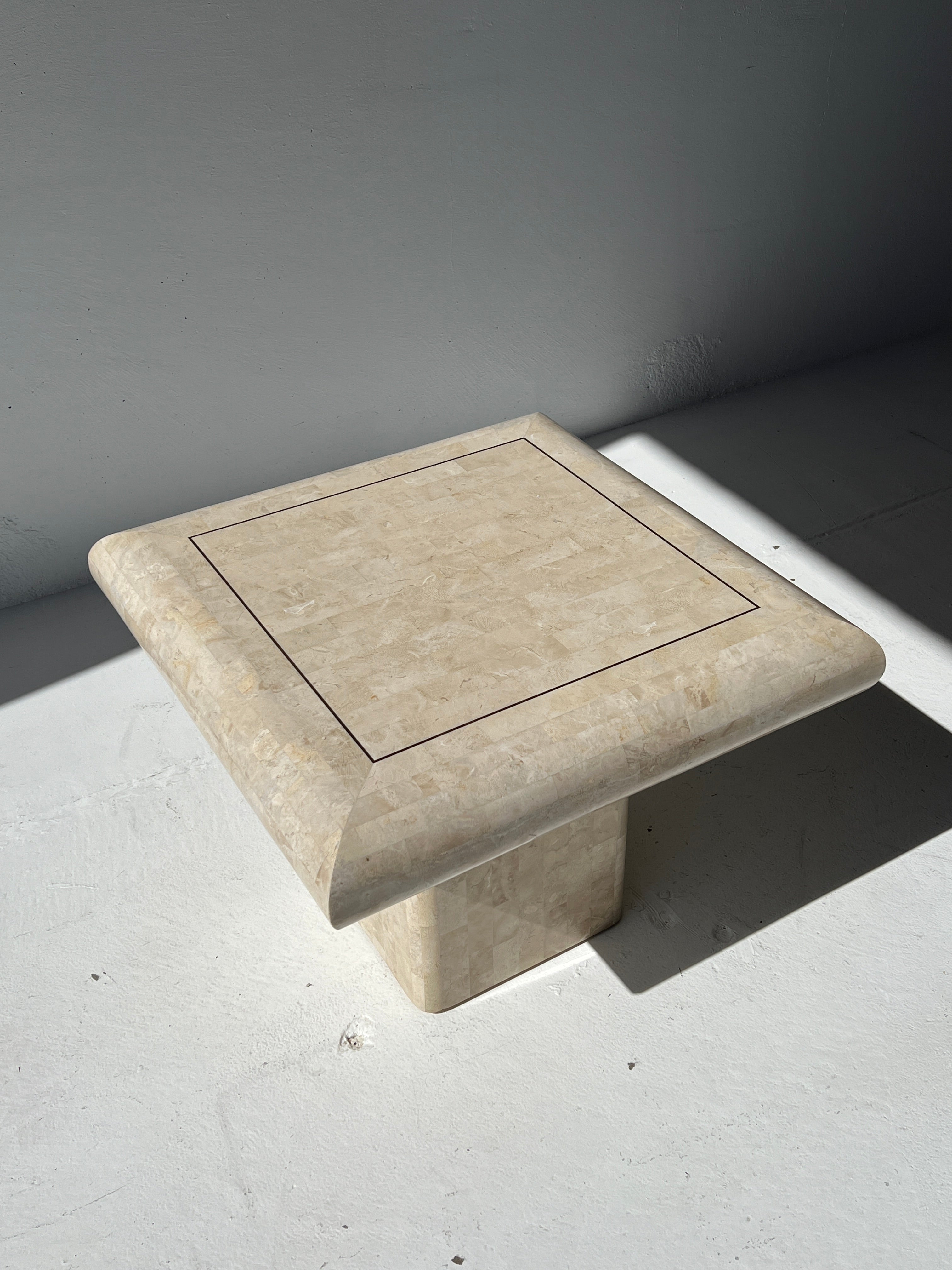 Tessellated Stone End Table