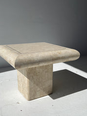 Tessellated Stone End Table