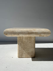 Tessellated Stone End Table