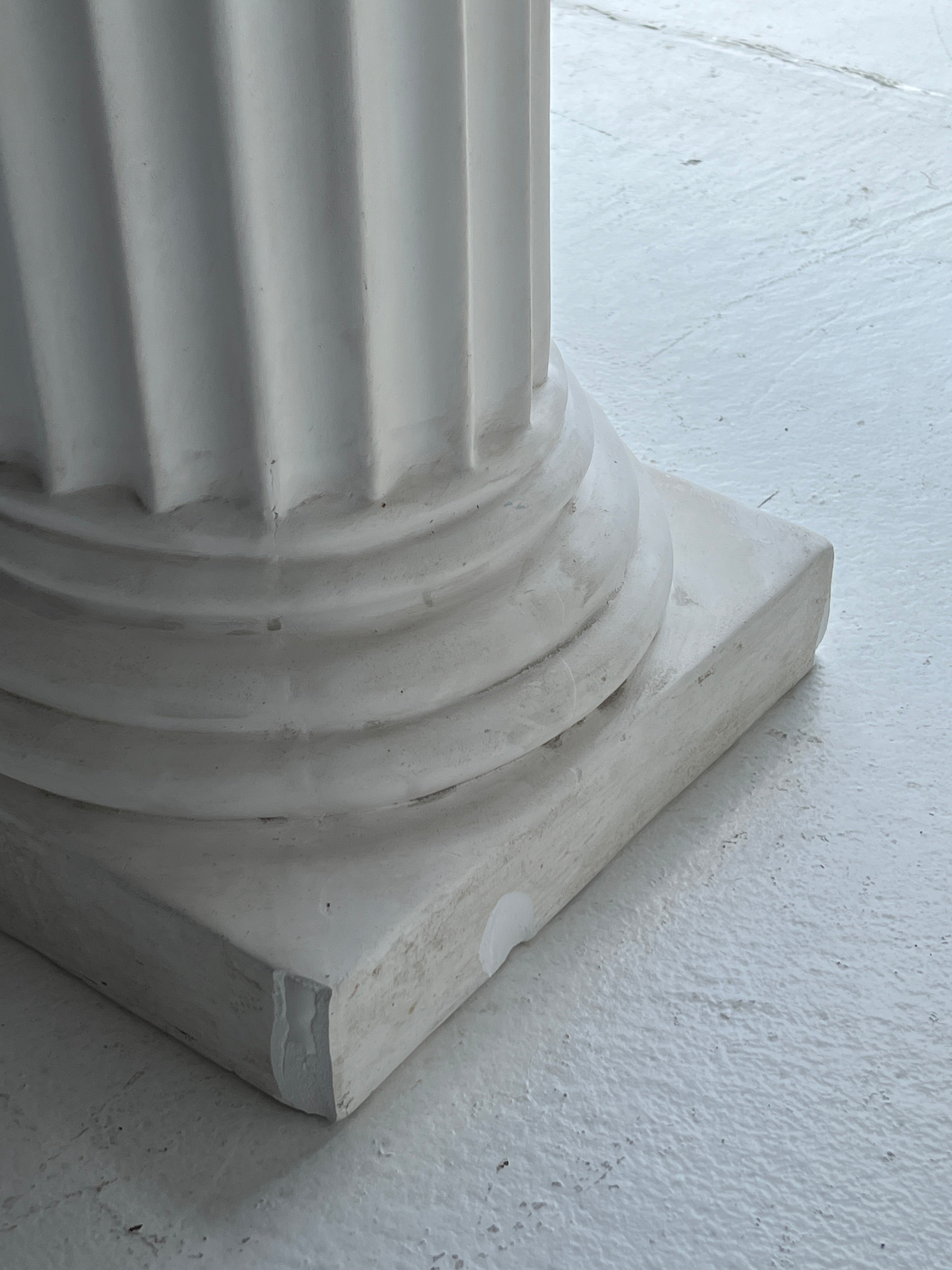 Vintage Plaster Pedestal